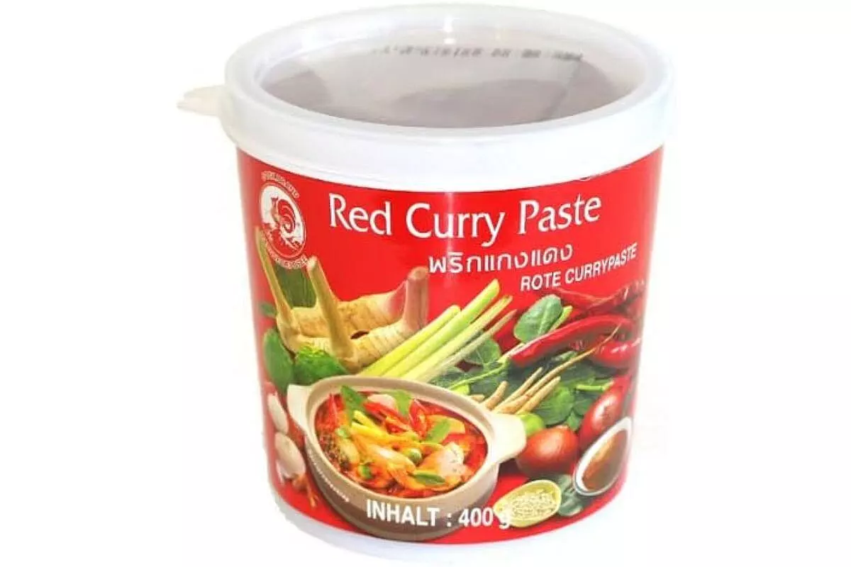 Pasta di curry rosso thailandese